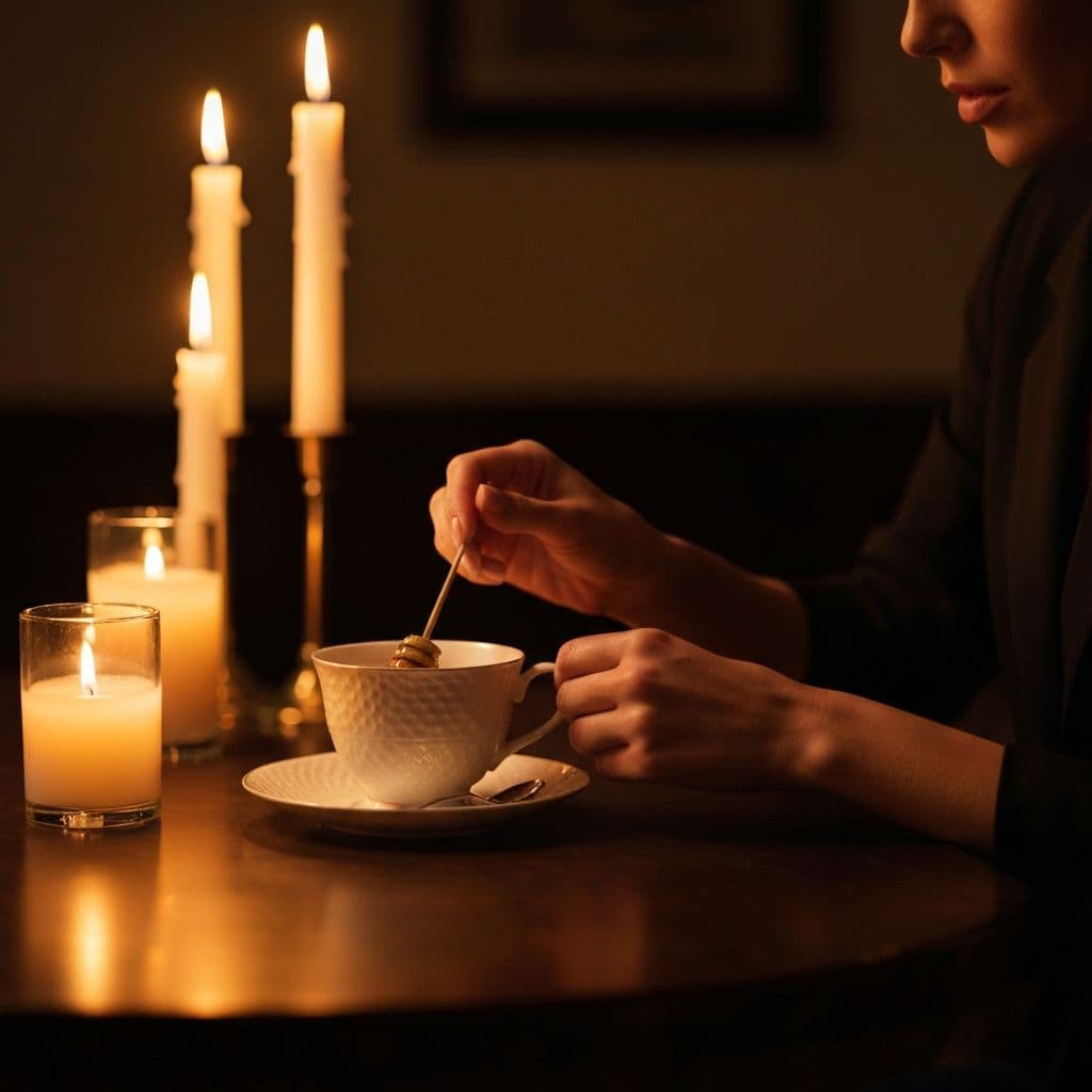 Tasse de thé au miel MINUIT MIEL pour le rituel du soir